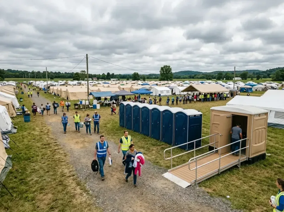 disaster-relief-camp-restrooms-010 — frequently asked questions, Dumpster & Portable Bathrooms Rental in Minooka, IL